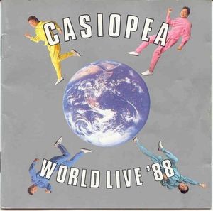 CASIOPEA - World Live '88 cover 
