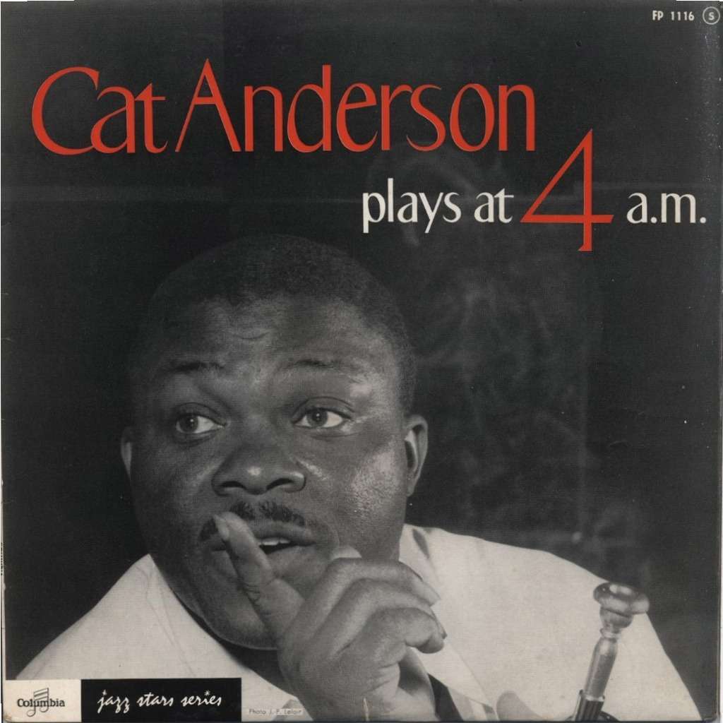 CAT ANDERSON - Plays At 4 a. m. cover 