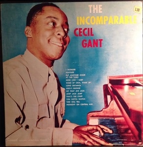 CECIL GANT - The Incomparable Cecil Gant cover 