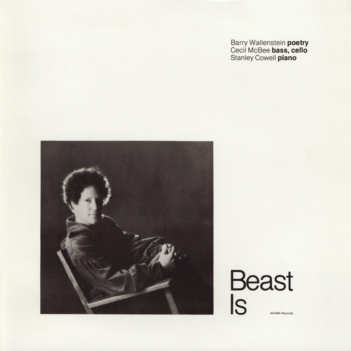 CECIL MCBEE - Barry Wallenstein : Beast Is cover 