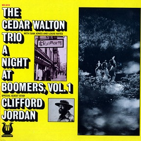 CEDAR WALTON - A Night At Boomer's, Vol.1 (aka  In Greenwich Village With Clifford Jordan) cover 