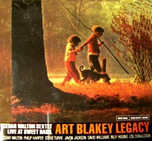 CEDAR WALTON - The Art Blakey Legacy (Live At Sweet Basil) cover 