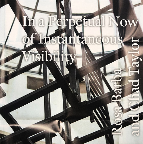 CHAD TAYLOR - Rosa Barba / Chad Taylor : In a Perpetual Now of Instantaneous Visibility cover 