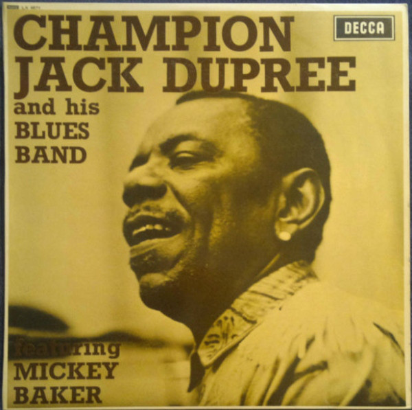 CHAMPION JACK DUPREE - Champion Jack Dupree And His Blues Band Featuring Mickey Baker (aka Jack And Mickey In Heavy Blues) cover 