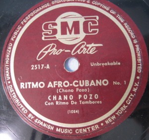 CHANO POZO - Ritmo afro-cubano No. 1 / Ritmo afro-cubano No. 2 cover 