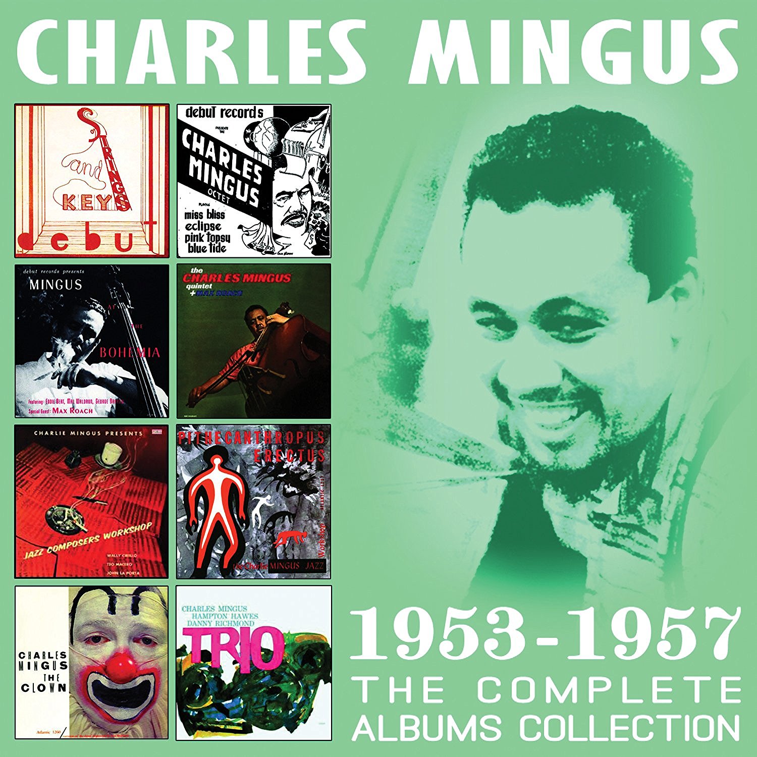 CHARLES MINGUS - The Complete Albums Collections 1953-1957 cover 