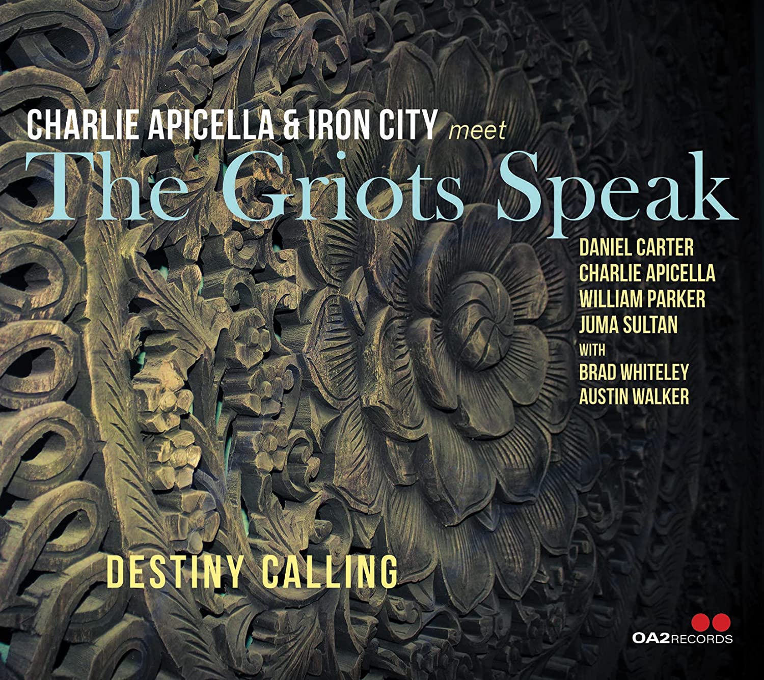 CHARLIE APICELLA - Charlie Apicella & Iron City Meet The Griots Speak : Destiny Calling cover 