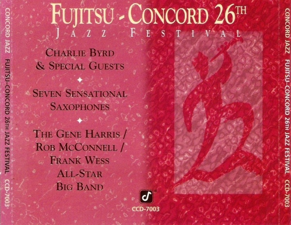 CHARLIE BYRD - Fujitsu-Concord 26th Jazz Festival cover 