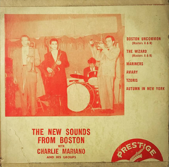 CHARLIE MARIANO - The New Sounds From Boston cover 