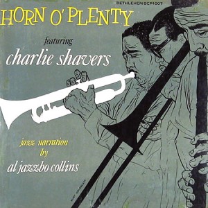 CHARLIE SHAVERS - Horn O' Plenty cover 
