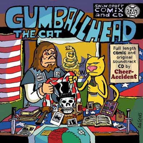 CHEER-ACCIDENT - Gumballhead The Cat cover 