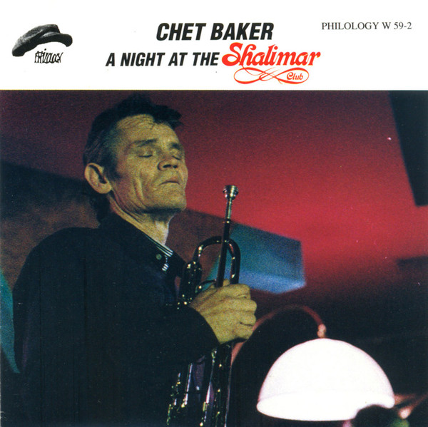 CHET BAKER - A Night at the Shalimar cover 
