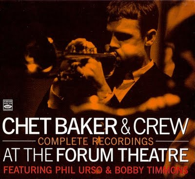 CHET BAKER - Chet Baker & Crew: Complete Recordings at the Forum Theatre cover 