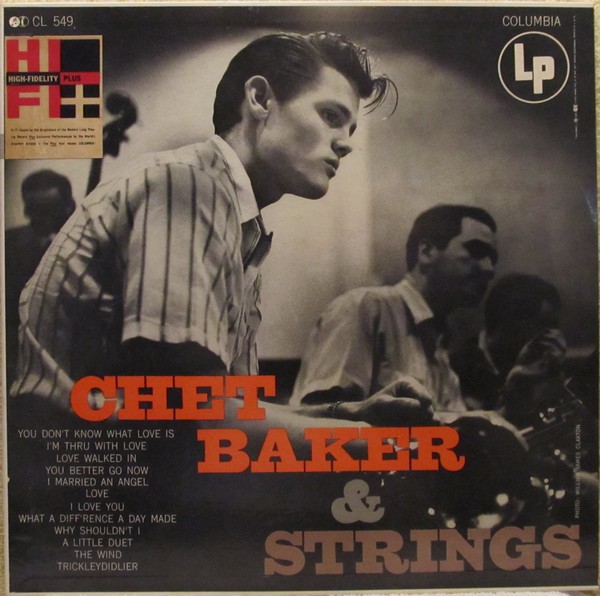 CHET BAKER - Chet Baker and Strings (aka Love Walked In) cover 