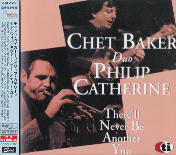 CHET BAKER - Chet Baker, Philip Catherine ‎: There'll Never Be Another You cover 