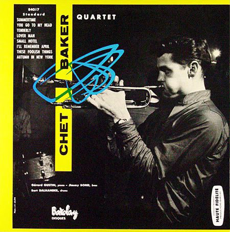 CHET BAKER - Chet Baker Quartet (aka Great Jazz  aka Chet Baker in Paris Vol. 3: 1955 aka  Chet Baker Quartet Plays Standards) cover 