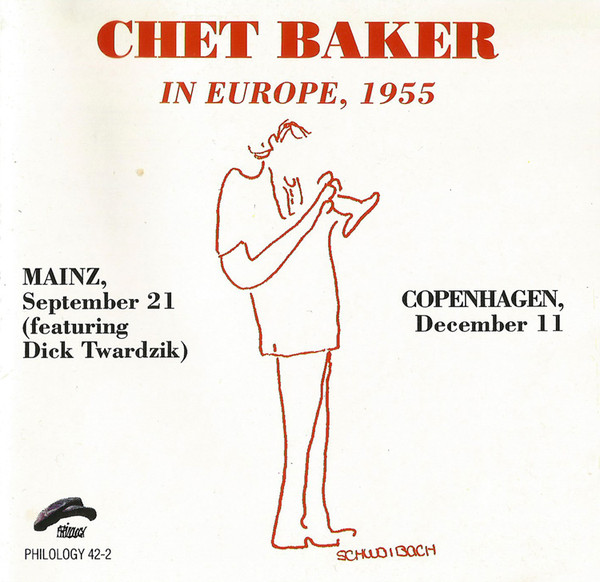 CHET BAKER - In Europe, 1955 cover 