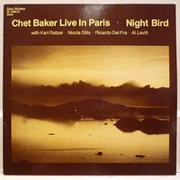 CHET BAKER - Live In Paris - Night Bird cover 