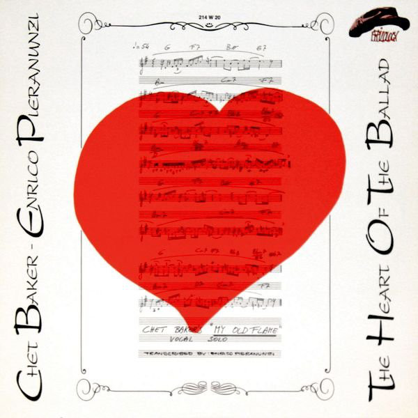 CHET BAKER - The Heart Of The Ballad cover 