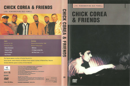CHICK COREA - Chick Corea & Friends: Live - Remembering Bud Powell cover 