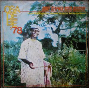 CHIEF STEPHEN OSITA OSADEBE - Osadebe '78 cover 