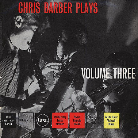 CHRIS BARBER - Chris Barber Plays Volume III cover 