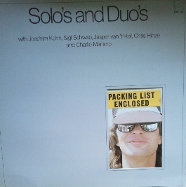 CHRIS HINZE - Solos And Duos cover 