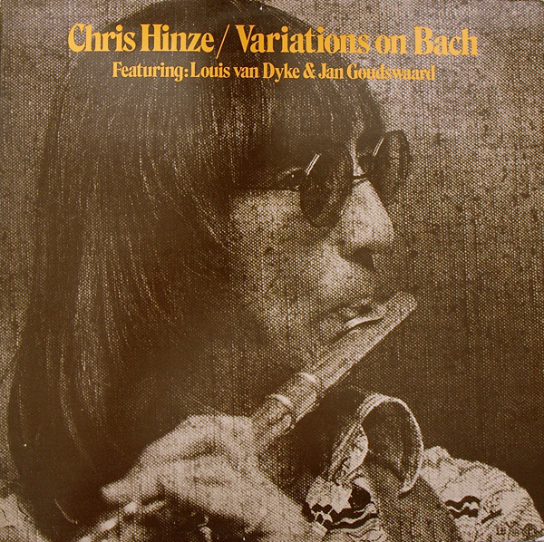 CHRIS HINZE - Variations On Bach cover 