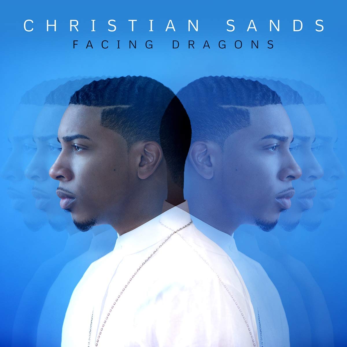CHRISTIAN SANDS - Facing Dragons cover 