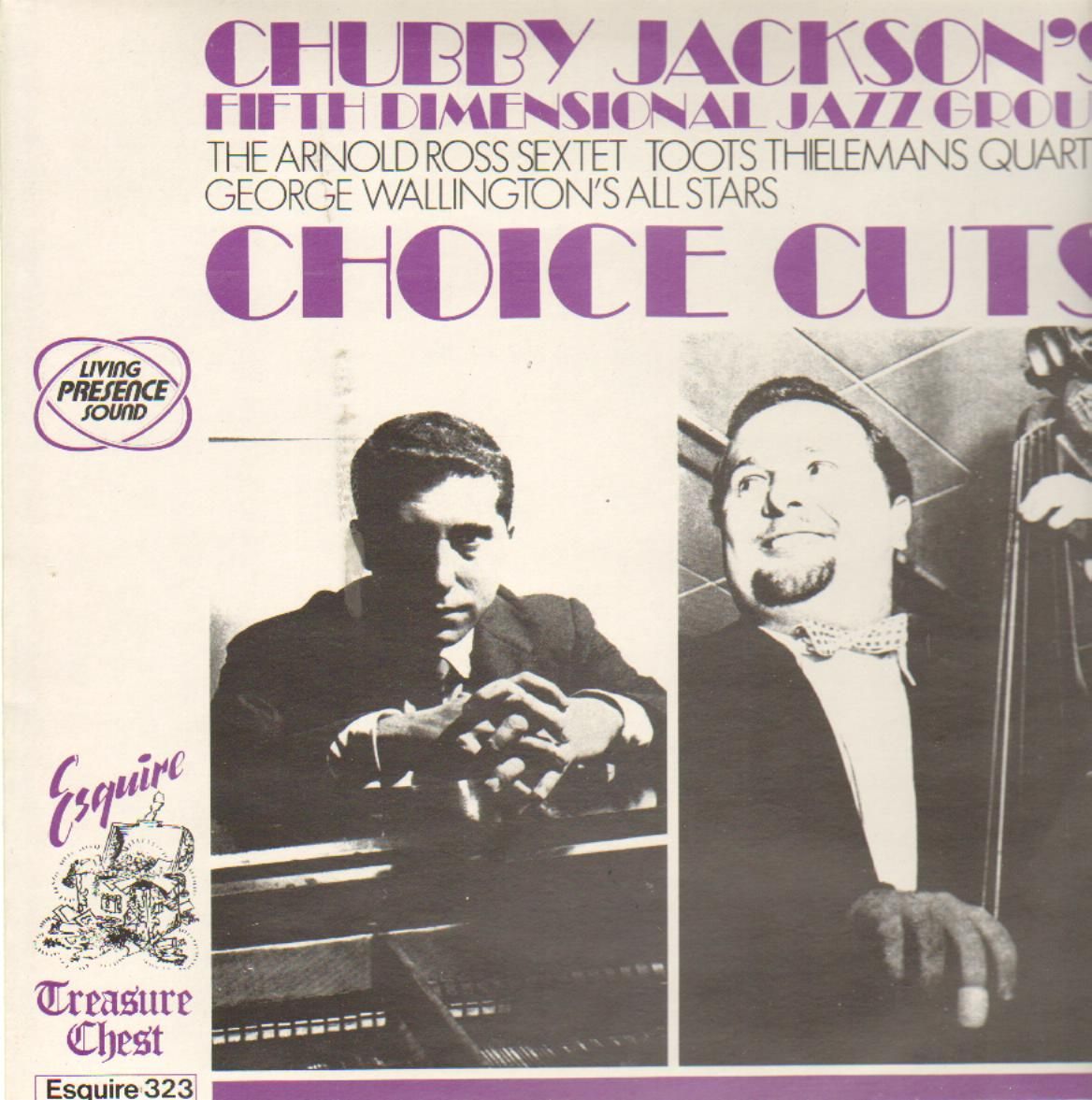 CHUBBY JACKSON - Chubby Jackson's Fitfth Dimensional Jazz Group : Choice Cuts cover 