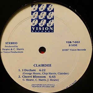 CLAIRDEE - Clairdee cover 