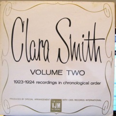 CLARA SMITH - Volume Two 1923-1924 Recordings In Chronological Order cover 