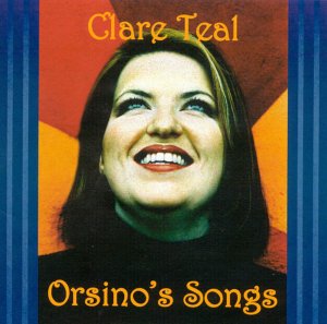 CLARE TEAL - Orsino's Songs cover 