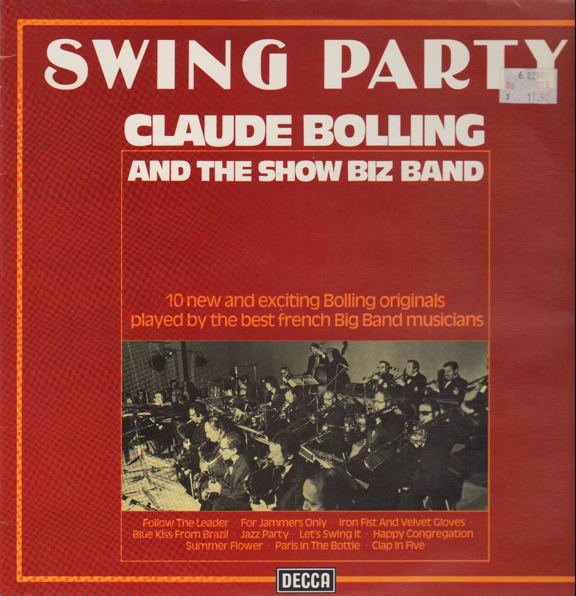 CLAUDE BOLLING - And The Show Biz Band - Swing Party cover 