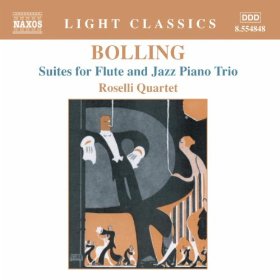 CLAUDE BOLLING - Bolling  / Roselli Quartet : Suites For Flute And Jazz Piano Trio cover 