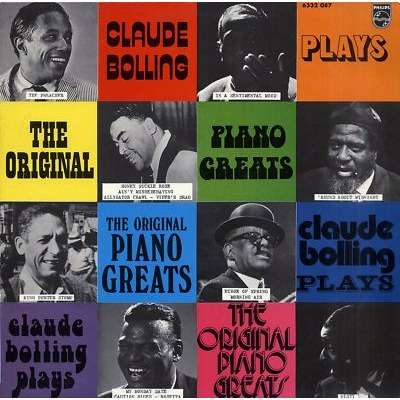 CLAUDE BOLLING - Plays the Original Piano Greats (aka Jazz in Paris: Claude Bolling Plays the Original Piano Greats) cover 