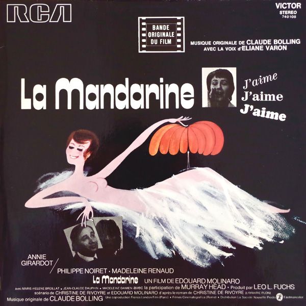 CLAUDE BOLLING - La Mandarine cover 