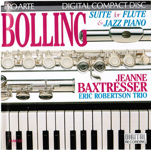 CLAUDE BOLLING - Suite For Flute & Jazz Piano cover 