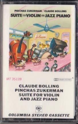 CLAUDE BOLLING - Suite for Violin & Jazz Piano Trio cover 