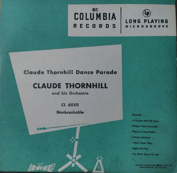CLAUDE THORNHILL - Claude Thornhill Dance Parade cover 
