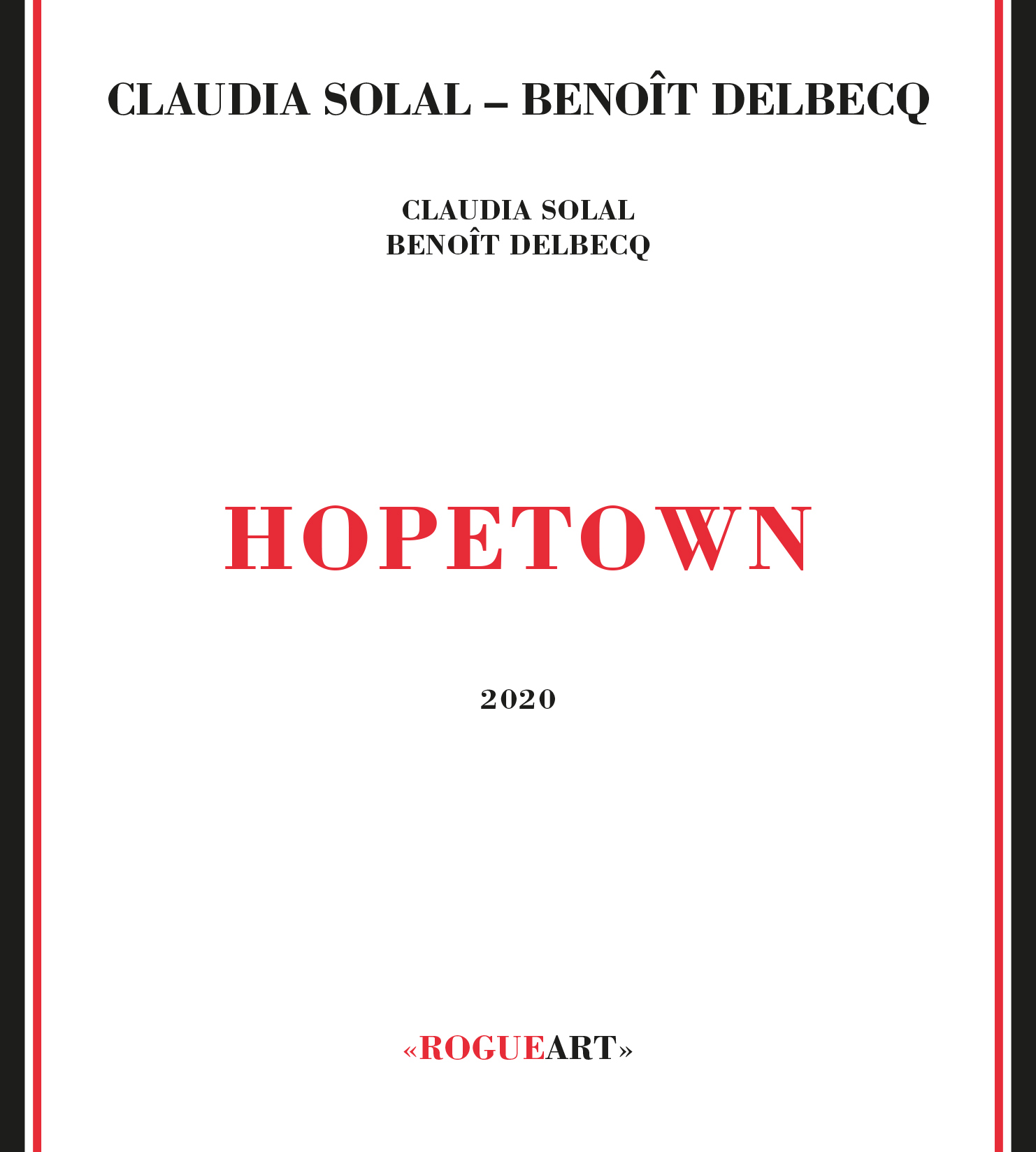 CLAUDIA SOLAL - Claudia Solal - Benot Delbecq : Hopetown cover 