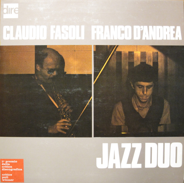 CLAUDIO FASOLI - Claudio Fasoli, Franco D'Andrea ‎: Jazz Duo cover 