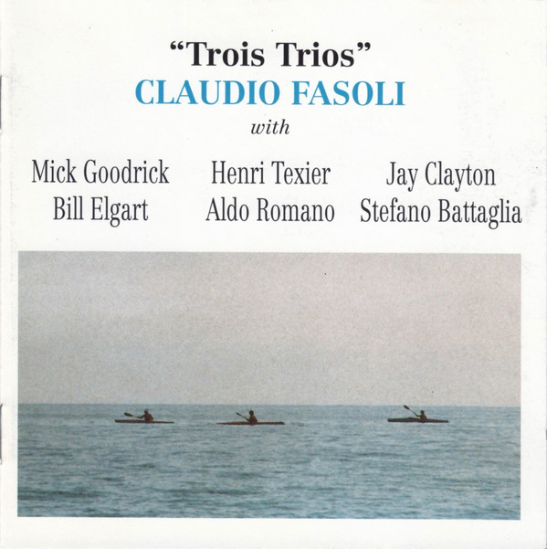 CLAUDIO FASOLI - Trois Trios cover 