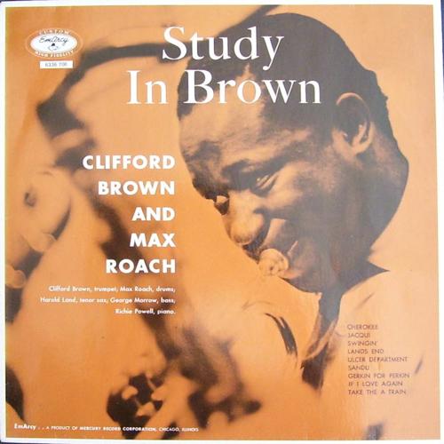 CLIFFORD BROWN - Study In Brown (with Max Roach) cover 