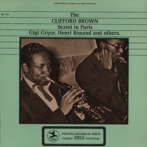 CLIFFORD BROWN - The Clifford Brown Sextet In Paris cover 