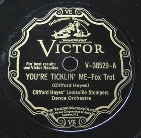 CLIFFORD HAYES - You're Ticklin' Me / Everybody Wants My Tootelum cover 