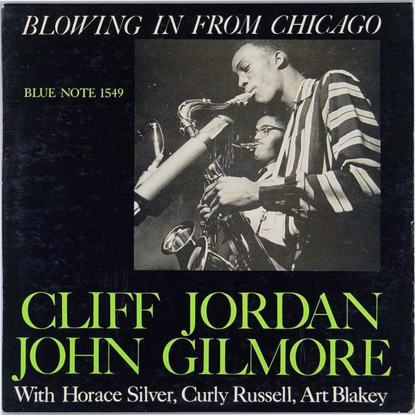 CLIFFORD JORDAN - Blowing in From Chicago cover 
