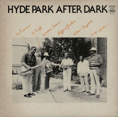 CLIFFORD JORDAN - Hyde Park After Dark cover 