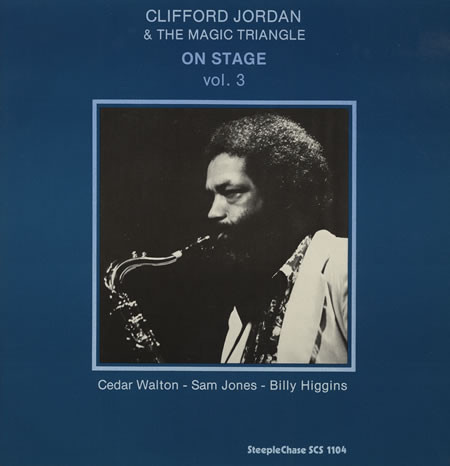 CLIFFORD JORDAN - On Stage Vol. 3 cover 