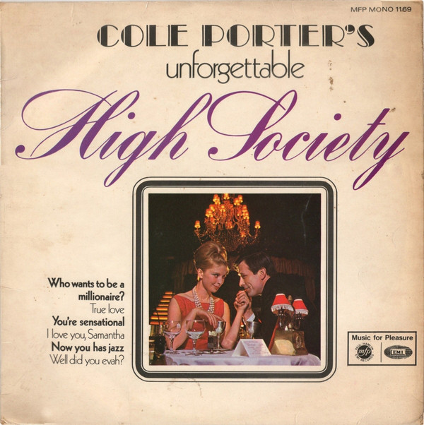 COLE PORTER - Cole Porter's Unforgettable High Society cover 